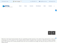 Tablet Screenshot of ftta.com.au